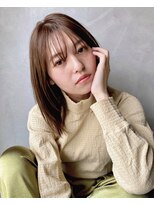 ベル 表参道Terrace(Belle)&nbsp;シースルーバング×顔まわりレイヤースタイル