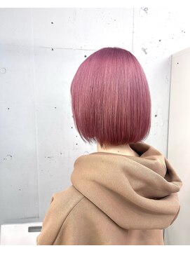 ゲーム 原宿店(GAME) ピンク/ダブルカラー/ケアブリーチ/髪質改善