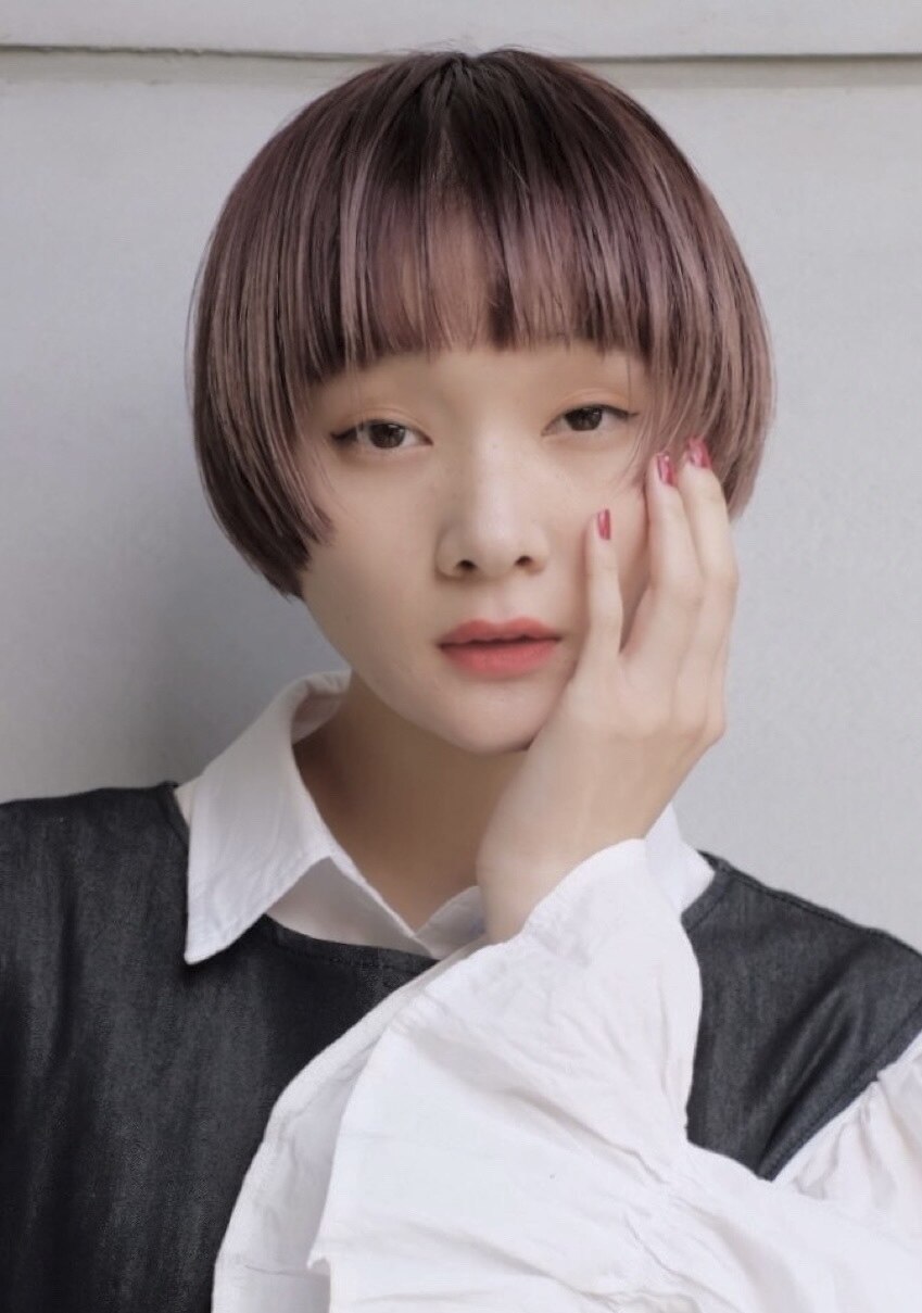 [うる艶カラー◎]似合わせカット＋ 春新色ブレンドカラー＋Tr  \17050