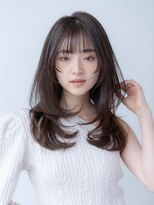 20代30代大人かわいい/グレージュカラー/ショートボブ/小顔/前髪