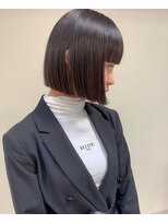 ナループロア ルームー(Nalu pu loa ROOMOO)&nbsp;ゆるまきタッセルカット/タッセルカット/タンバルモリ/韓国ボブ