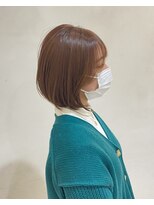 ハーフアンドハーフ(HALF and HALF)&nbsp;ボブ/暖色カラー/ミニボブ/マチルダボブ