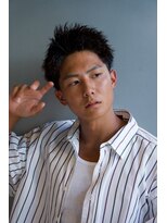 ネウィ 国分寺(newi)&nbsp;アッシュブラック×メンズカット