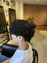 マーズ オム 山本丸橋店(mars HOM)&nbsp;two block cut / wave winding spiral