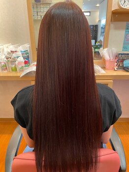アグレアーブルの写真/一人ひとりお客様に寄り添い、オーダーメイド施術◇ダメージを抑え美シルエットで扱いやすいスタイルに♪