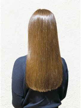 ブロッサム 上尾店(Blossom) 大人美人艶カラーベージュ小顔カット透明感レイヤーロング