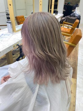 アプリバイリアン 浦和2号店(appri by Rien) Wカラー/トリプルカラー/appribyRien浦和2号店　横田フウ