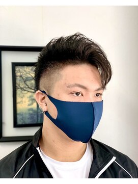 ジーノ(ZINO) アシンメトリー風ワイルドモヒカン