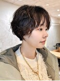 【macana指名】ショートボブパーマ ウェーブ 向ヶ丘遊園 登戸