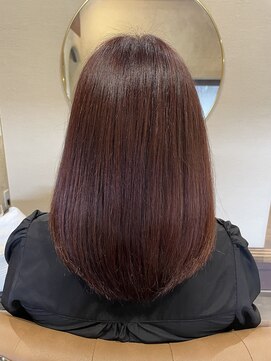 穀雨(Kokuu) ミディアム×ピンクブラウン