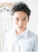 20代30代アップバングダークアッシュワイルドベリーショートY