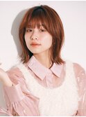 外ハネニュアンスミディ