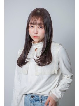 ルフュージュ バイ プロデュース 相模大野店(Refuge by Produce) レイヤーカット/ショコラブラウン/ストレートロング