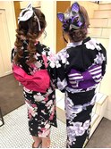 【ALTS diletto】浴衣ヘアセット＆着付け