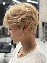 サイン メンズ 表参道(SIGN men's)&nbsp;ダウンパーマセンターパートニュアンスパーマフェザーパーマ