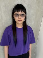 リリーバイヘア(Lily by hair)&nbsp;モードパッツン前髪