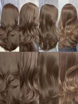 アマトウキョウスマートサロン(AMA TOKYO×Smart Salon)&nbsp;ヘーゼルベージュ　ブリーチなし　レイヤーカット　海外風