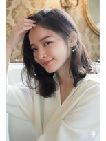 ビューティフルワールド(BEAUTIFUL WORLD) かきあげロブスタイル