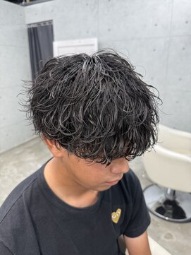 エデアンホンテン メンズサロン(EDEAN 本店 （旧：EDEAN 上通）) 波巻きスパイラルシャドウパーマサーフカール熊本メンズパーマ