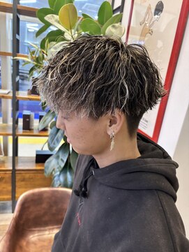 ノート ヘアーサロン(NOTE HAIR SALON) ツイスパ×ホワイトメッシュ