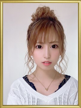 エヌ(N) クシュっとルーズな高めお団子☆