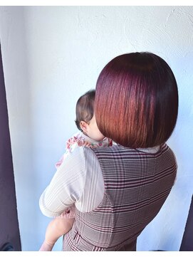 ロホサラマ(ROHO salama) イルミナカラー×ボブ