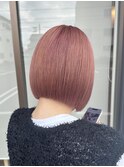 ぷつっとボブ/髪質改善カラー