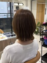 オリ 仙台(Oli)&nbsp;ダークパープル/ナチュラルショート/夏のヘアアレンジ/仙台