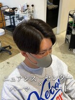 ルースト 南堀江店(ROOST)&nbsp;MEN’S/リバースセンターパート/ニュアンスパーマ/南堀江