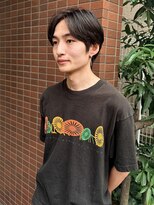 ヒントステーション フォーメンズ(HINTSTATION for Men's)&nbsp;〈浅草美容室〉メンズマッシュ/毛流れパーマ