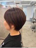 丸みショート