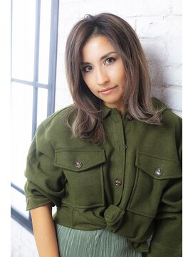 プライズ アイリス 池袋東口店(prize Iris) 【prize池袋東口店】外ハネヴェールウェーブ/ワンレンボブ　池袋