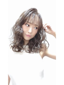 ヘアサロン ルネ 経堂店(Rene) オリーブブラウン☆ウェーブ仕上げ