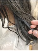 インナーカラー×コンクブルー