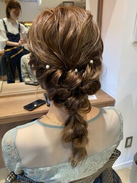 ネオリーブニコ 大井町店(Neolive Nico) 【neolive nico 大井町店】　およばれヘア　結婚式へア