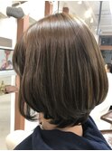 【佐々木 スタイル】アッシュカラー×大人ボブ