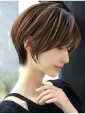 前髪あり大人ショート20代30代40代【AIN.表参道】川原大地