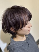 ヘアーアンドビューティー ザ ビー(Hair & Beauty the B) ラベンダーパープル★ショートウルフ