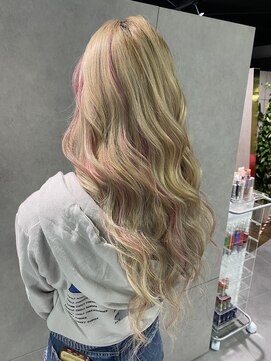 ハンナ 札幌(HANNAH) #プルシールエクステ＃ハイライト＃パステルパープル