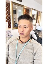 サムソンアンドデリラレガーレ(S+D Legare) スキンフェードショートレイヤー　　barberスタイル
