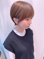 大人かわいいマッシュショートくびれショートボブ