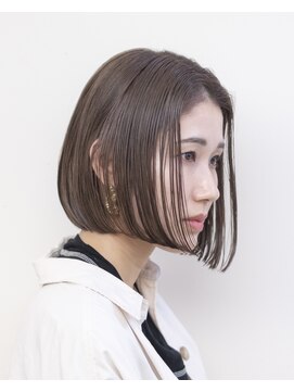 ルプラ ガーデン(le-pla garden) ベージュカラー#ブリーチなし#前下がり#ダメージレスカラー#豊橋