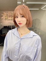 ロンド マーレ 天神大名店(Lond mare) イメチェン/チェリーブラウン/フェミニン/ダークアッシュ/束感