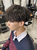 ボルド(MEN'S HAIR SALON BORDO)&nbsp;ツイストスパイラル×刈り上げマッシュ