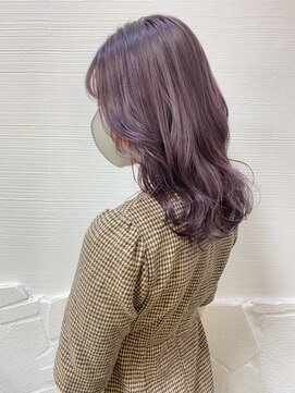 アナ ラーナ(Anna Lanna) ハイトーンカラー×ピンクラベンダー＊森本ひろか＊