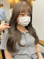 ヌープヘアーアイス(NUUP.hair ici)&nbsp;ブリーチなしベージュカラー