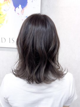 レヴェリーヘア 倉敷店(Reverie hair) #ボブ#ウルフボブ#外はね#グレージュ#暗めカラー