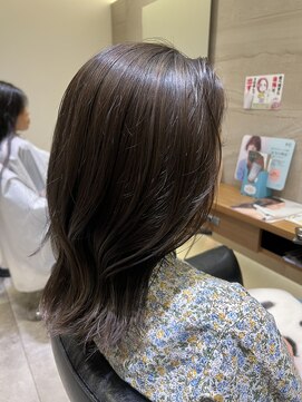 シェル 国分寺(shell) ハイライトカラー/グレージュ/透明感カラー/透け感/ブリーチ