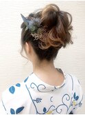浴衣ヘアセット