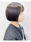 【松戸 石山】大人可愛いコンパクトボブ丸みミニボブ